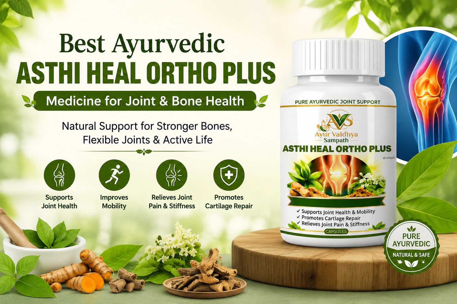 Best Ayurvedic Asthi Heal Ortho Plus Medicine